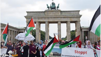 وقفة جماهيرية إحتجاجية في برلين