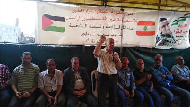 من خيمة الاعتصام في البداوي علي فيصل || تحركاتكم المتواصلة تؤكد على الروح الثورية للشعب الفلسطيني