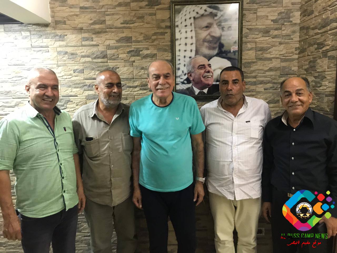 اللواء سلطان ابو العينين يستقبل كوادر من حركة فتح.