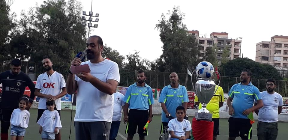 نهائي دوري الشهيد أبو علي مصطفى بكرة القدم في البداوي