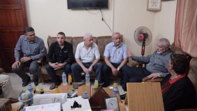 الشعبية تستقبل في مكتبها الأخ أبو العبد هنية رئيس المكتب السياسي لحماس