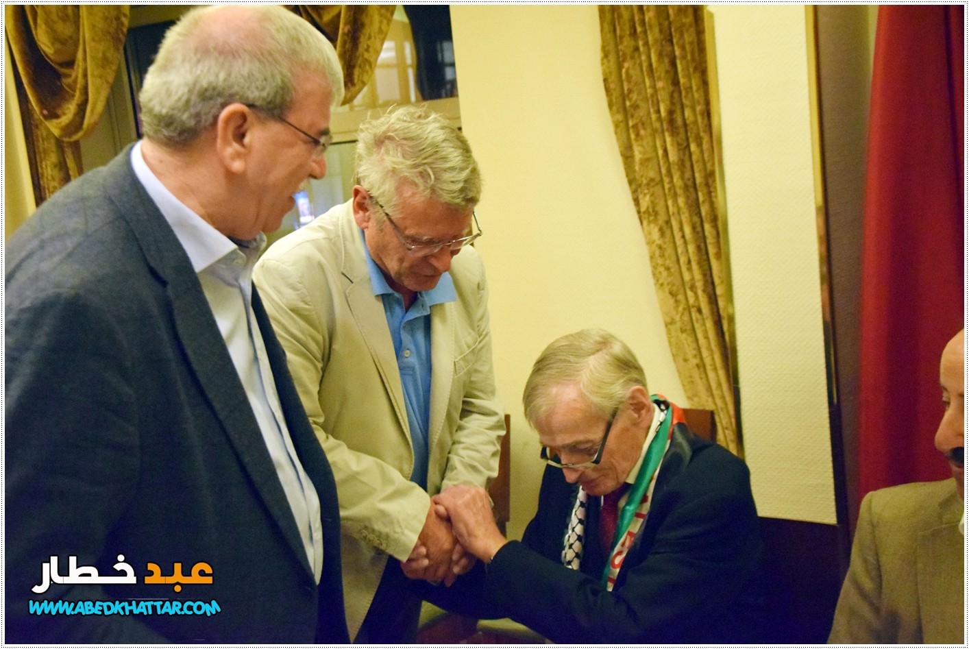 الجمعية الطبية الألمانية العربية في برلين تكرم وتودع البروفسور الالماني الدكتور سيغفريد فوغل