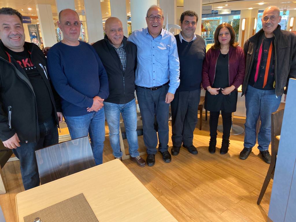 برلين || اجتماع ضم وفداً من اتحاد الجاليات والمؤسسات الفلسطينية في أوروبا