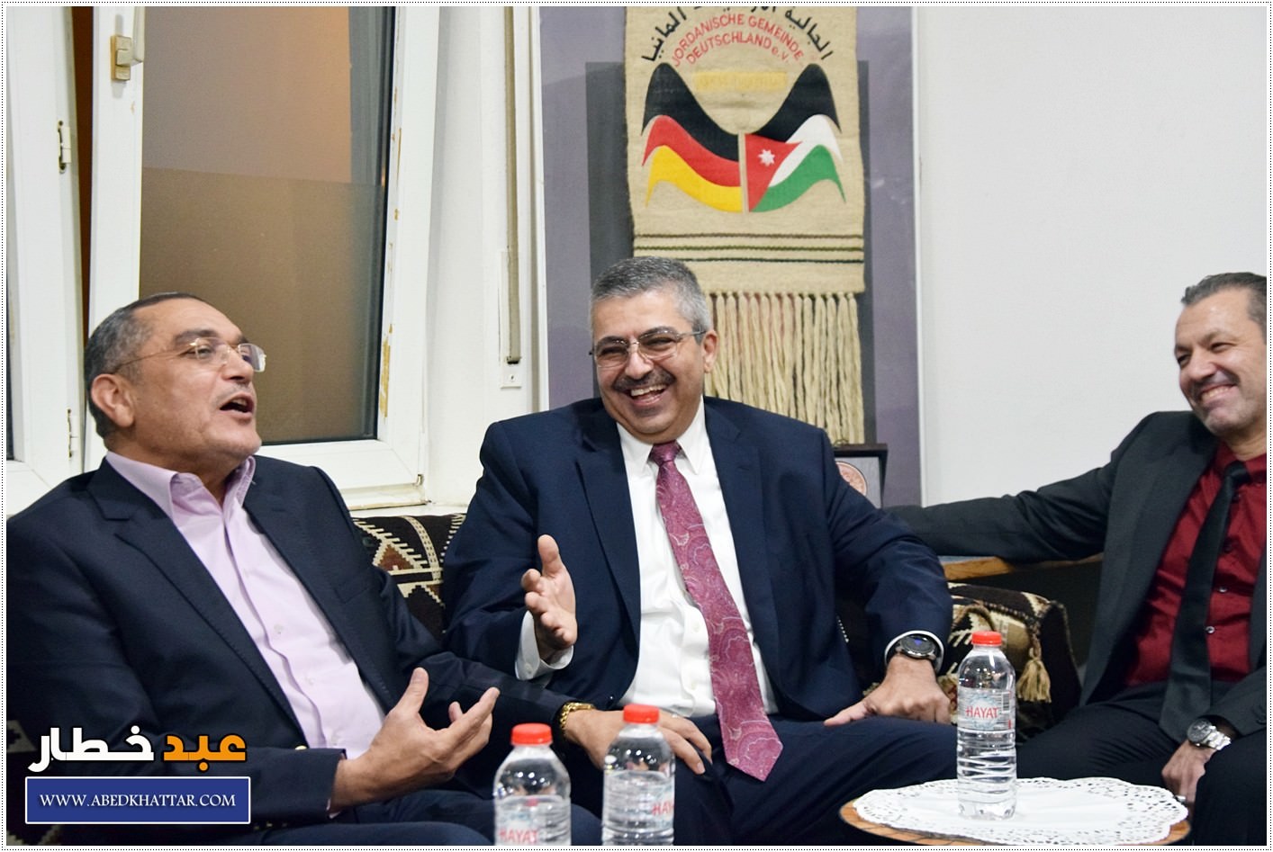 الجالية الأردنية تستضيف سعادة السفير الدكتور بشير الزعبي سفير المملكه في المانيا وضيوف من البرلمان الاردني
