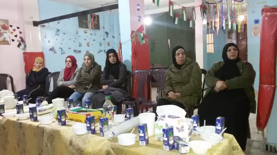 اقامت منظمة المرأة التقدمية الفلسطينية وبمناسبة تأسيس المنظمة