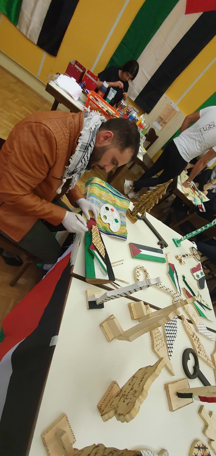 في ذكرى يوم التضامن العالمي مع الشعب الفلسطيني قام مركز دارنا في جنوب المانيا Erlangen