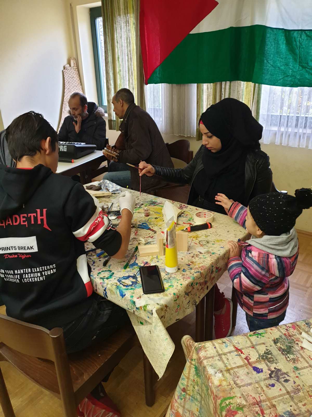 في ذكرى يوم التضامن العالمي مع الشعب الفلسطيني قام مركز دارنا في جنوب المانيا Erlangen