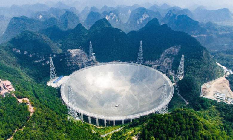 حجمه يساوي 30 ملعباً.. الصين تفتح أكبر تلسكوب في العالم