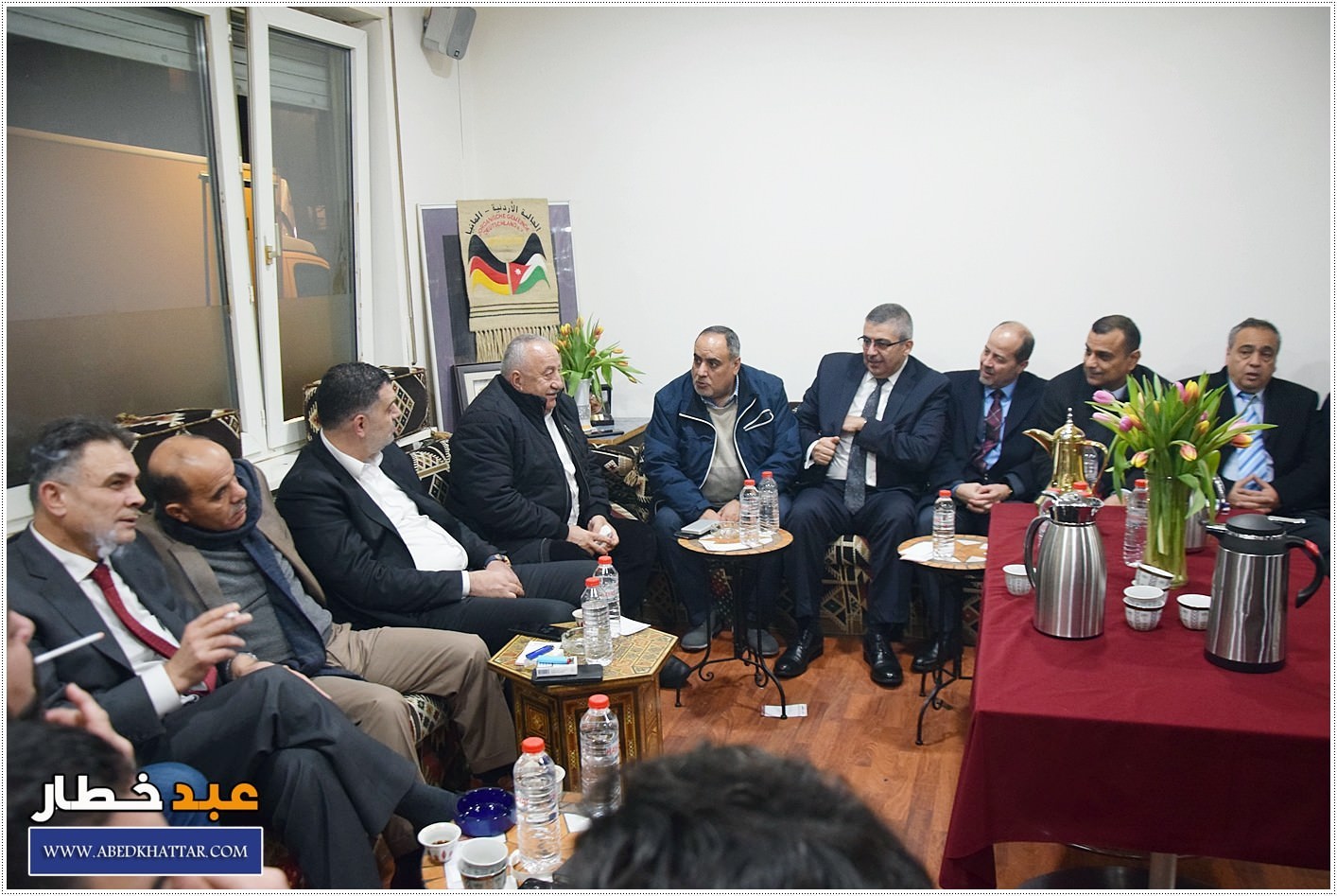 الجالية الاردنية / المانيا تستضيف الوفد الاردني برئاسة سعادة معالي وزير العمل السيد نضال البطاينه