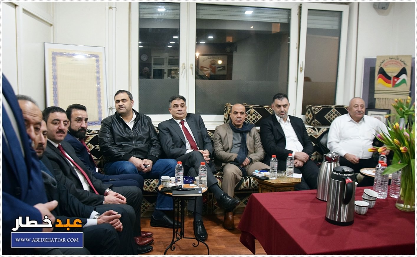 الجالية الاردنية / المانيا تستضيف الوفد الاردني برئاسة سعادة معالي وزير العمل السيد نضال البطاينه