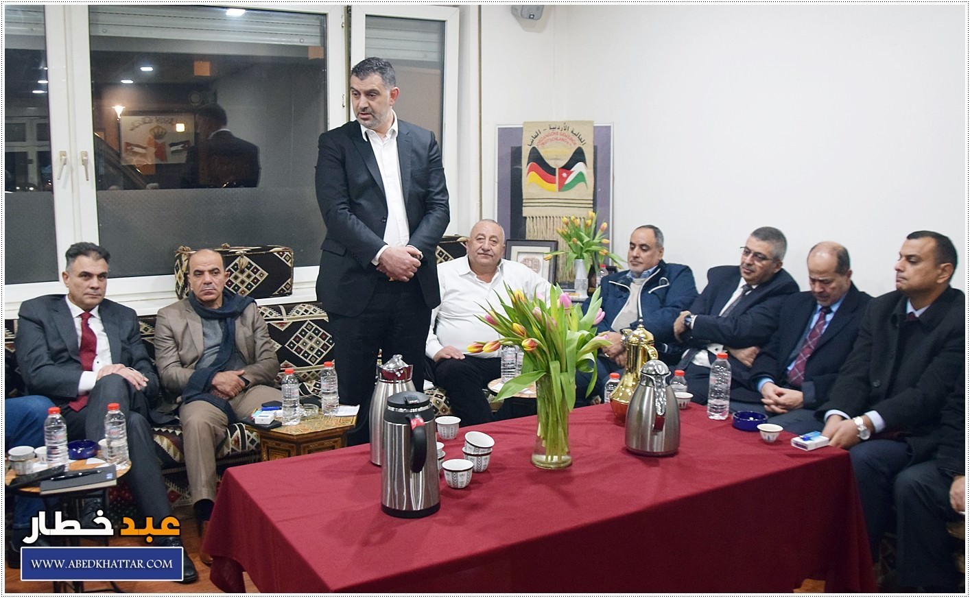 الجالية الاردنية / المانيا تستضيف الوفد الاردني برئاسة سعادة معالي وزير العمل السيد نضال البطاينه