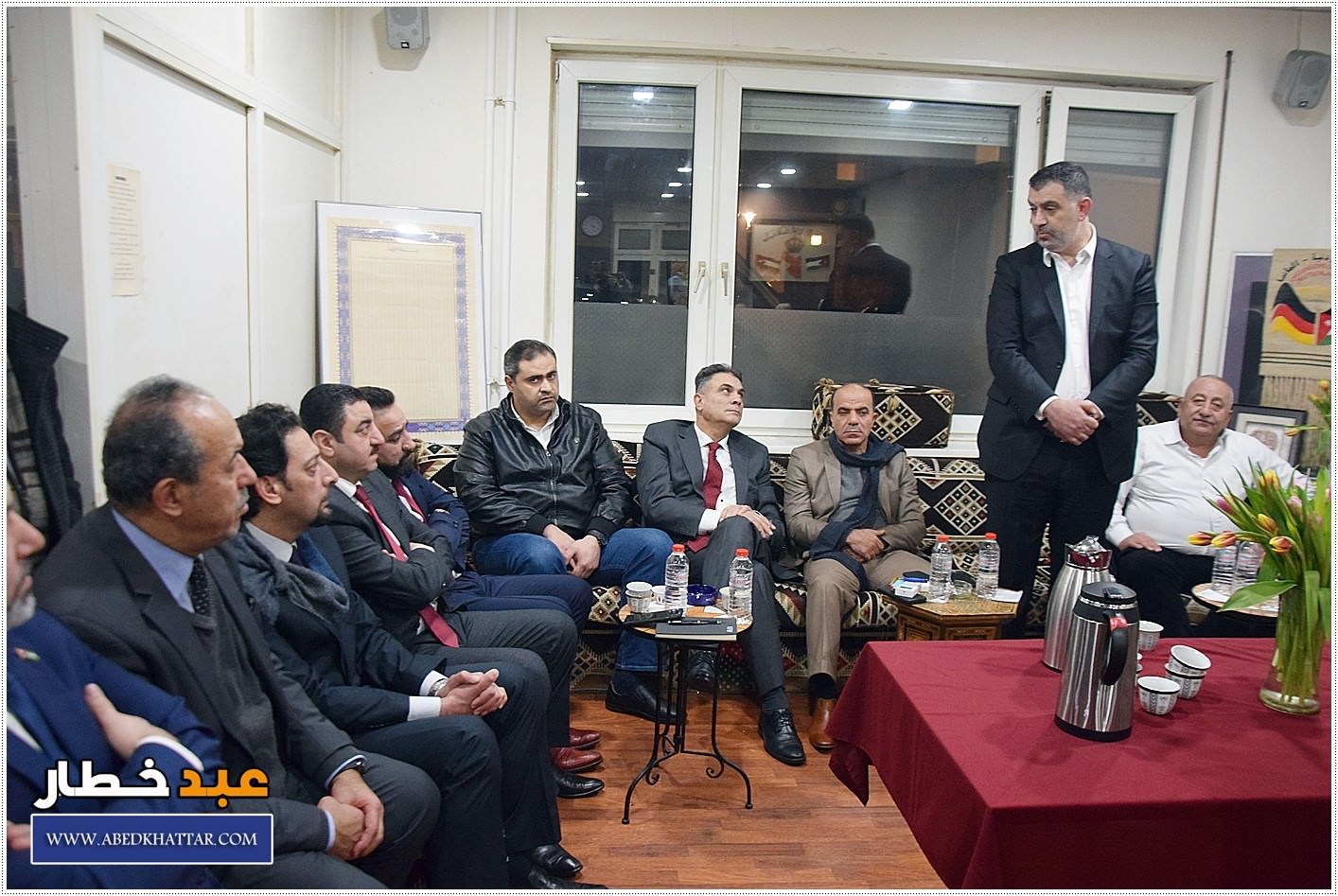 الجالية الاردنية / المانيا تستضيف الوفد الاردني برئاسة سعادة معالي وزير العمل السيد نضال البطاينه