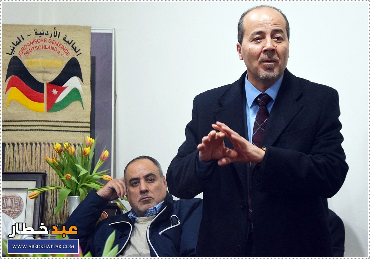 نقيب الممرضين الاردنيين الاستاذ خالد ربابعة