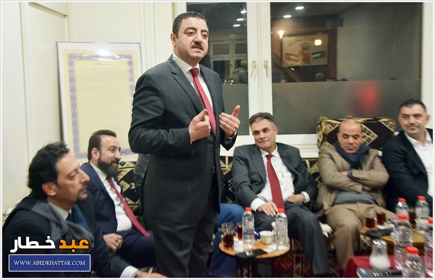 الجالية الاردنية / المانيا تستضيف الوفد الاردني برئاسة سعادة معالي وزير العمل السيد نضال البطاينه