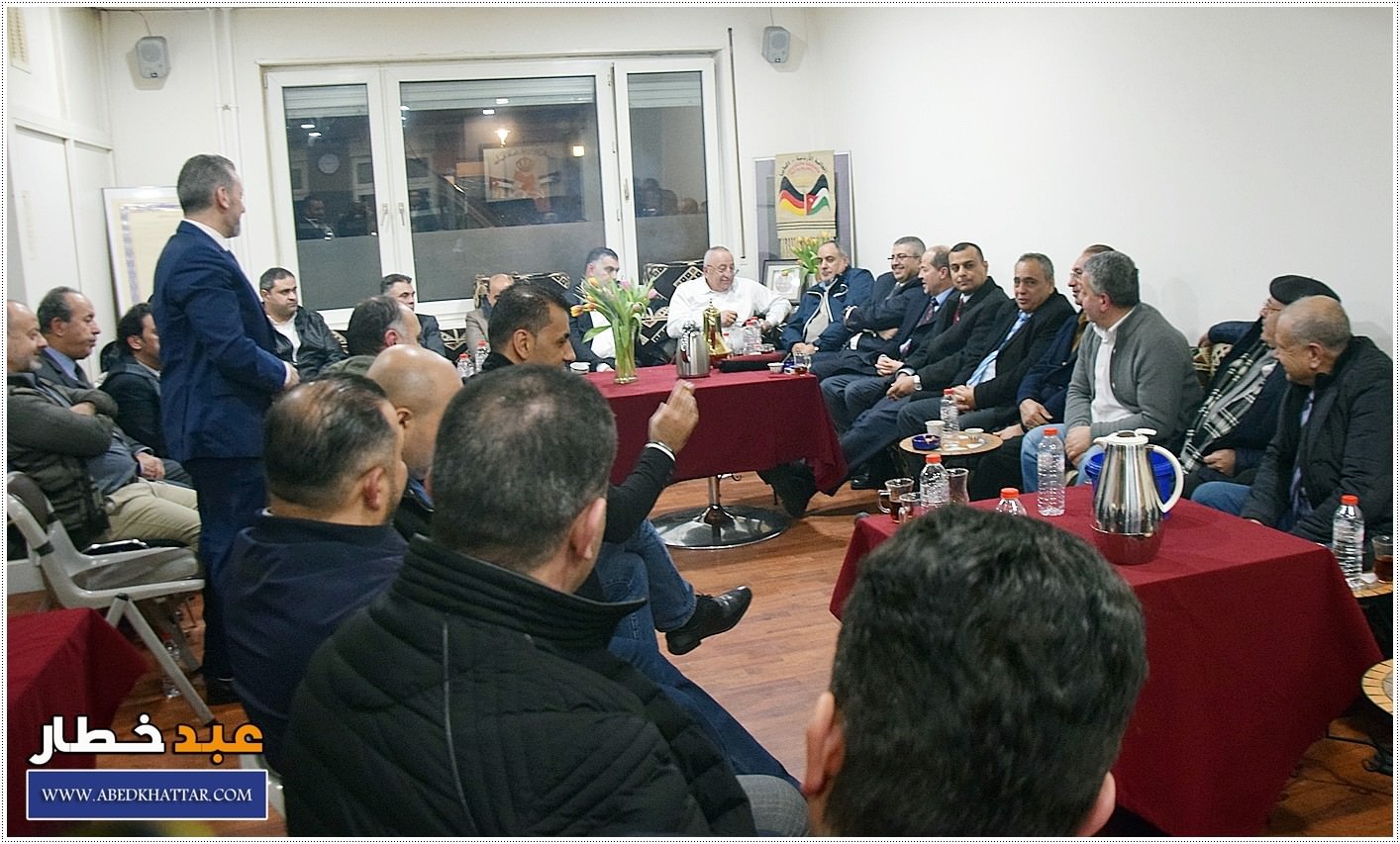 الجالية الاردنية / المانيا تستضيف الوفد الاردني برئاسة سعادة معالي وزير العمل السيد نضال البطاينه