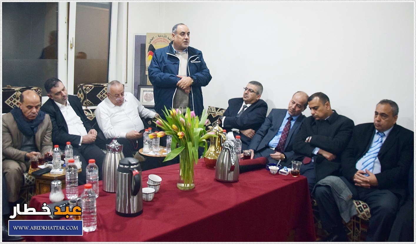 الجالية الاردنية / المانيا تستضيف الوفد الاردني برئاسة سعادة معالي وزير العمل السيد نضال البطاينه