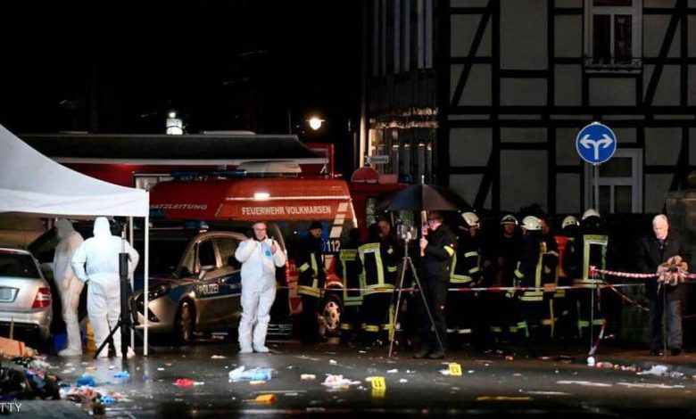 ألمانيا.. ارتفاع عدد ضحايا حادثة الدهس إلى 60 شخصا