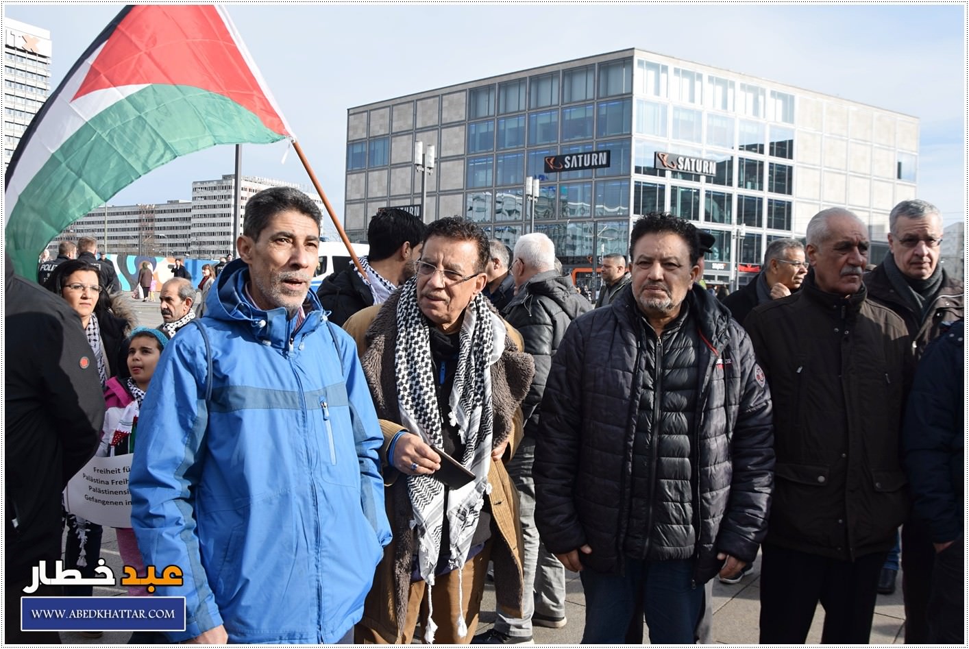 لجنة العمل الوطني الفلسطيني والمؤسسات الفلسطينية تنظم تظاهرة حاشدة ضد صفقة القرن في العاصمة الألمانية / برلين