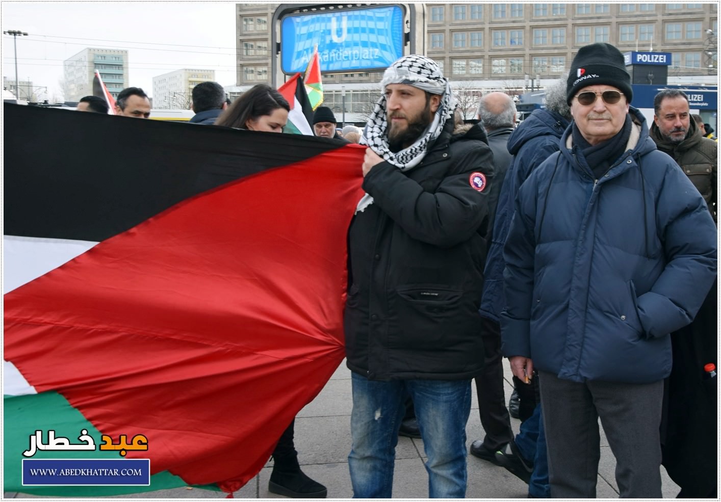 لجنة العمل الوطني الفلسطيني والمؤسسات الفلسطينية تنظم تظاهرة حاشدة ضد صفقة القرن في العاصمة الألمانية / برلين