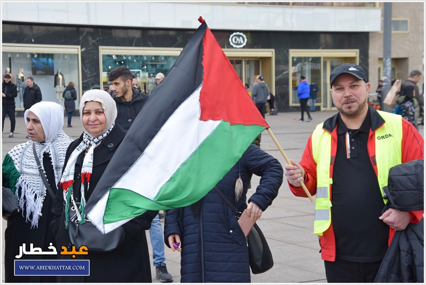 لجنة العمل الوطني الفلسطيني والمؤسسات الفلسطينية تنظم تظاهرة حاشدة ضد صفقة القرن في العاصمة الألمانية / برلين