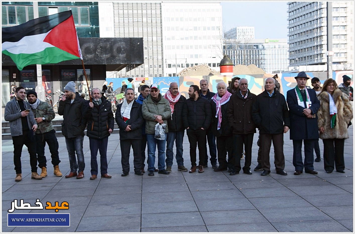 لجنة العمل الوطني الفلسطيني والمؤسسات الفلسطينية تنظم تظاهرة حاشدة ضد صفقة القرن في العاصمة الألمانية / برلين