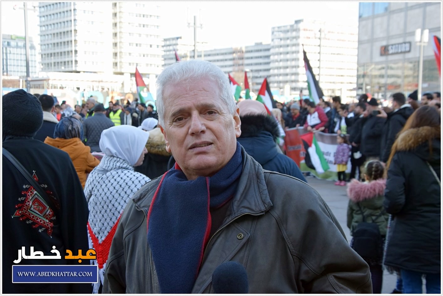 لجنة العمل الوطني الفلسطيني والمؤسسات الفلسطينية تنظم تظاهرة حاشدة ضد صفقة القرن في العاصمة الألمانية / برلين