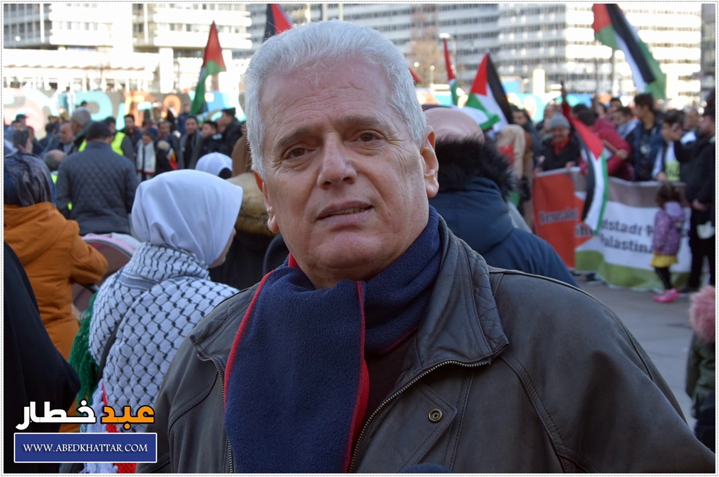 لجنة العمل الوطني الفلسطيني والمؤسسات الفلسطينية تنظم تظاهرة حاشدة ضد صفقة القرن في العاصمة الألمانية / برلين