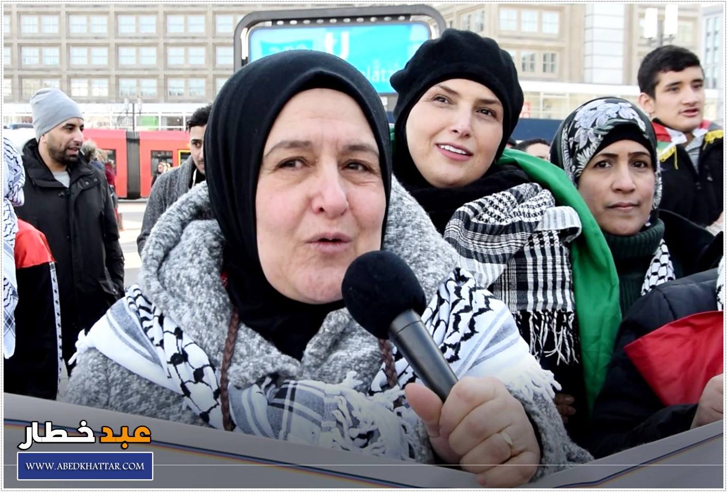 لجنة العمل الوطني الفلسطيني والمؤسسات الفلسطينية تنظم تظاهرة حاشدة ضد صفقة القرن في العاصمة الألمانية / برلين