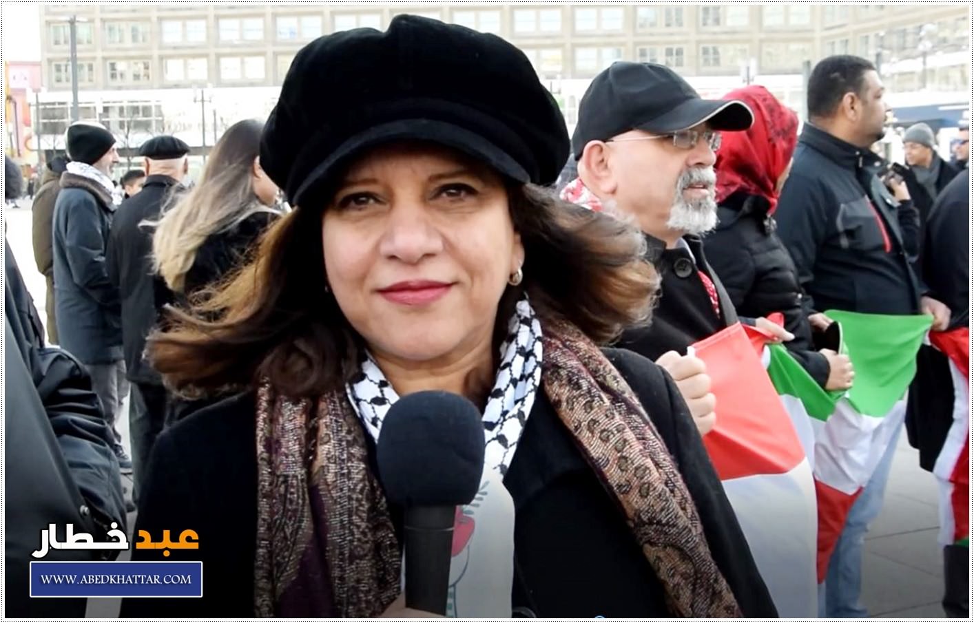 لجنة العمل الوطني الفلسطيني والمؤسسات الفلسطينية تنظم تظاهرة حاشدة ضد صفقة القرن في العاصمة الألمانية / برلين