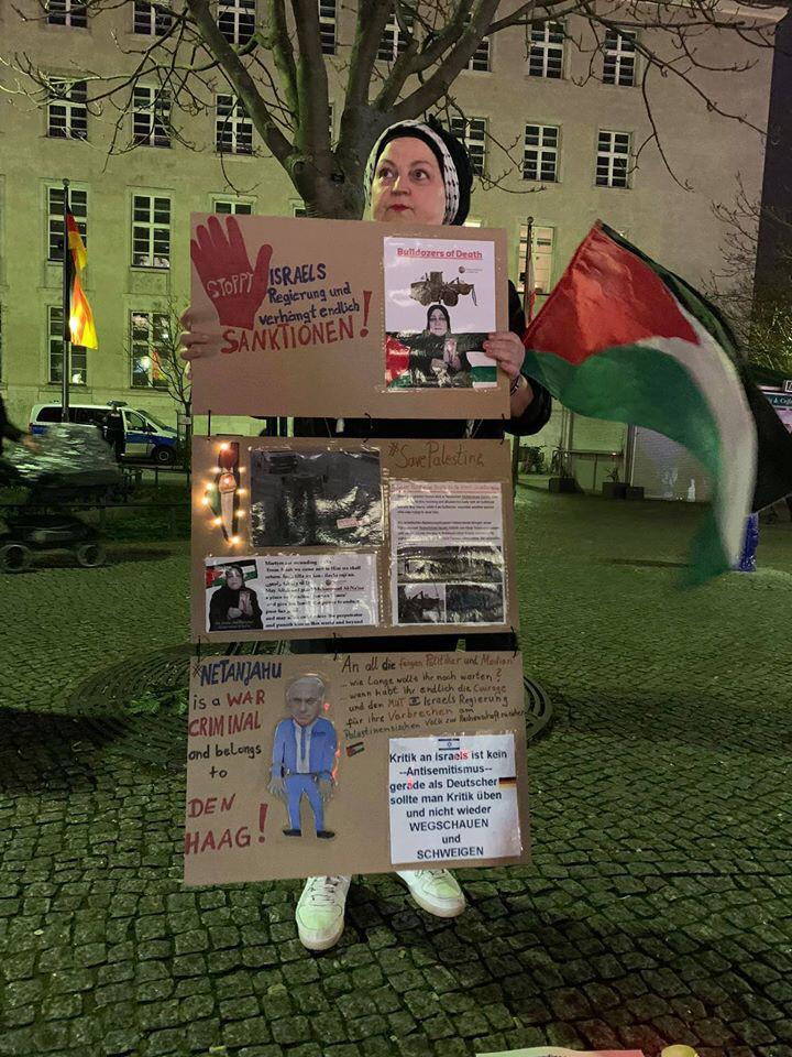 برلين || وقفة شعبية وصرخة غضب واستنكاراً لعدوان قوّات الإحتلال ضدّ أبناء شعبنا الأعزل في قطاع غزة
