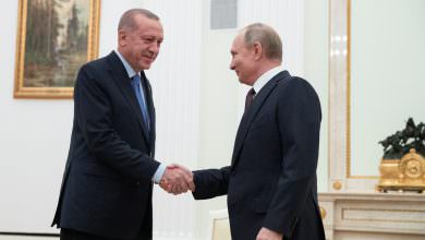 بوتين وأردوغان يتوصلان لوقف للنار في شمال سوريا