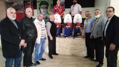 أجهزة قياس حرارة ومعدات تعقيم هبة من سفارة فلسطين لمخيمات شمال لبنان
