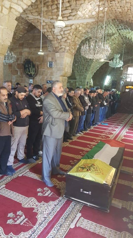 حركة فتح تُشيع جثمان المناضل محمد رنو في صيدا