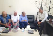 Photo of غنومي يلتقي المناضل أبو خالد علي أمين سر اللجنة الشعبية لمخيم البداوي .