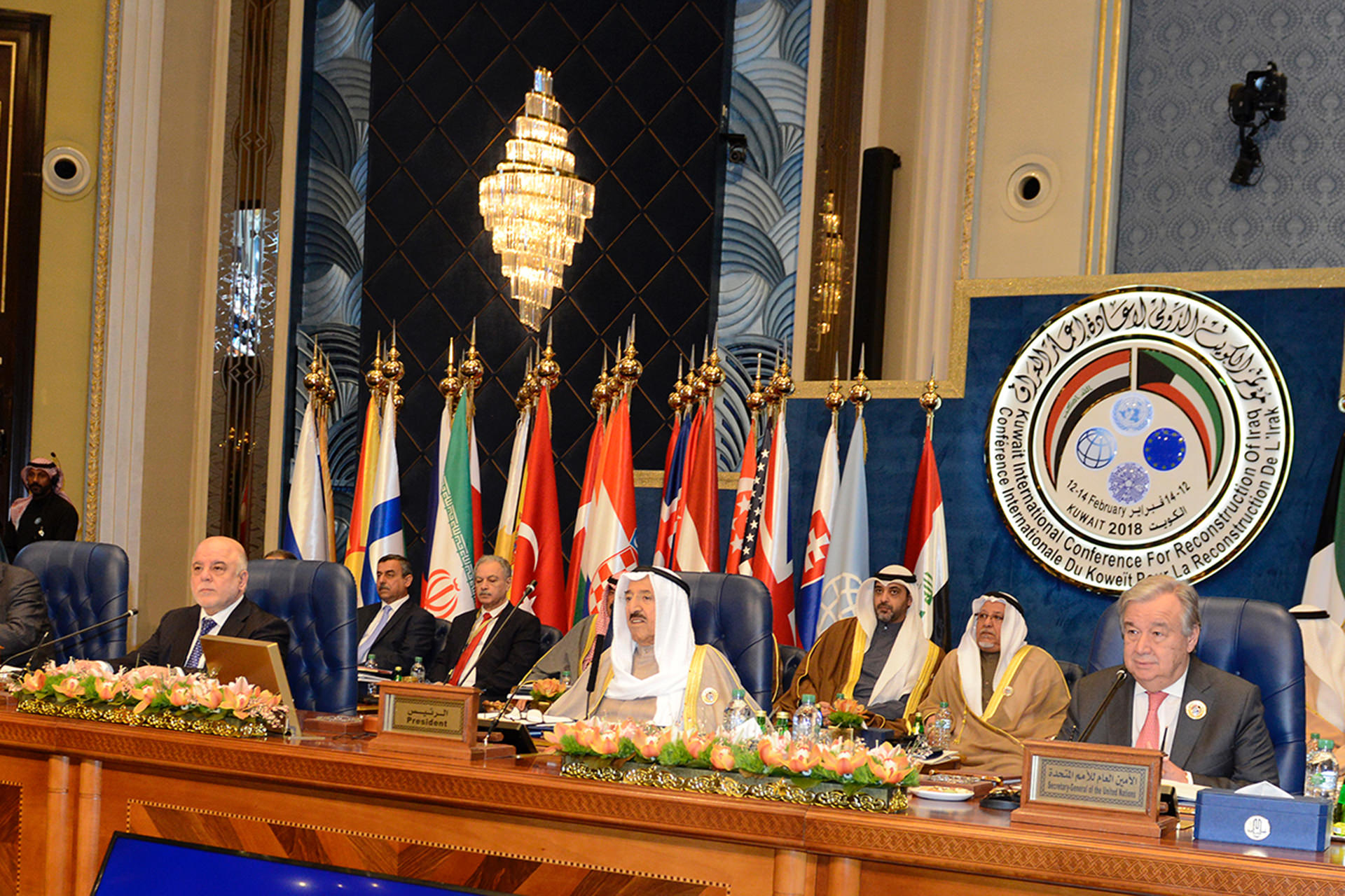 الكويت استضافت في عهد الشيخ صباح مؤتمرات المانحين لسوريا وإعمار العراق