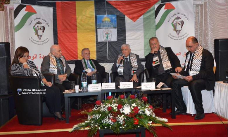 نداءات للوحدة الفلسطينية من برلين