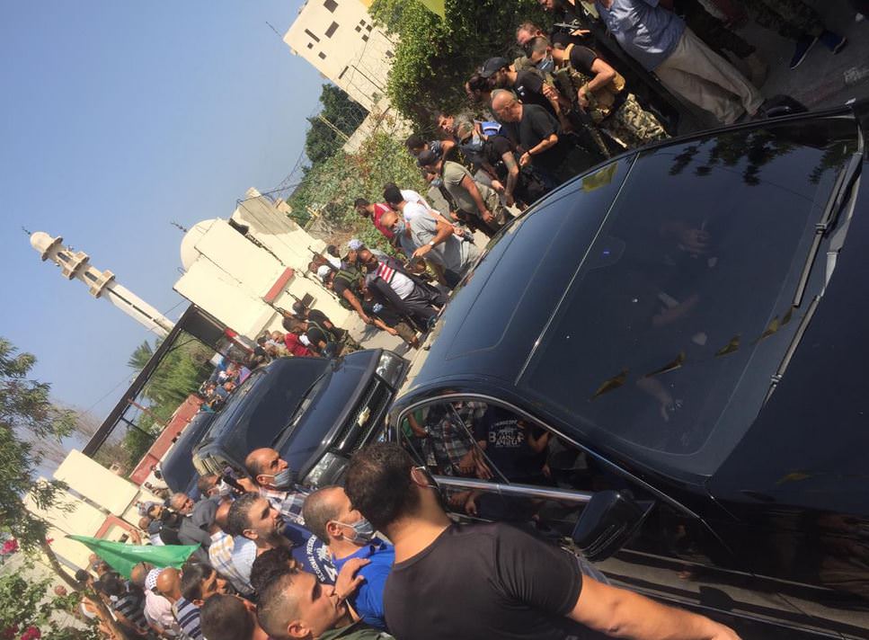 مخيم عين الحلوة يستقبل الأخ ابو العبد هنية واستضافة الأمين العام السيد حسن نصر الله لوفد القيادة