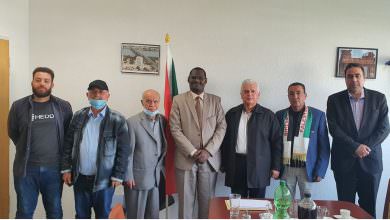 هيئة المؤسسات والجمعيات الفلسطينية والعربية في برلين تزور السفارة السودانية