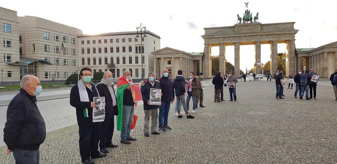 وقفة إحتجاج ضد سياسة الإعتقال الإداري وتضامناً مع الأسير البطل ماهر الأخرس المضرب عن الطعام