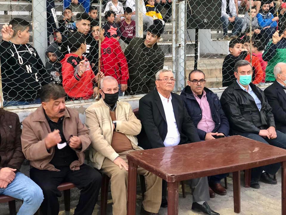 فوز نادي الهلال على نادي اليرموك في بطولة الياسر على ارض ملعب فلسطين في مخيم البداوي