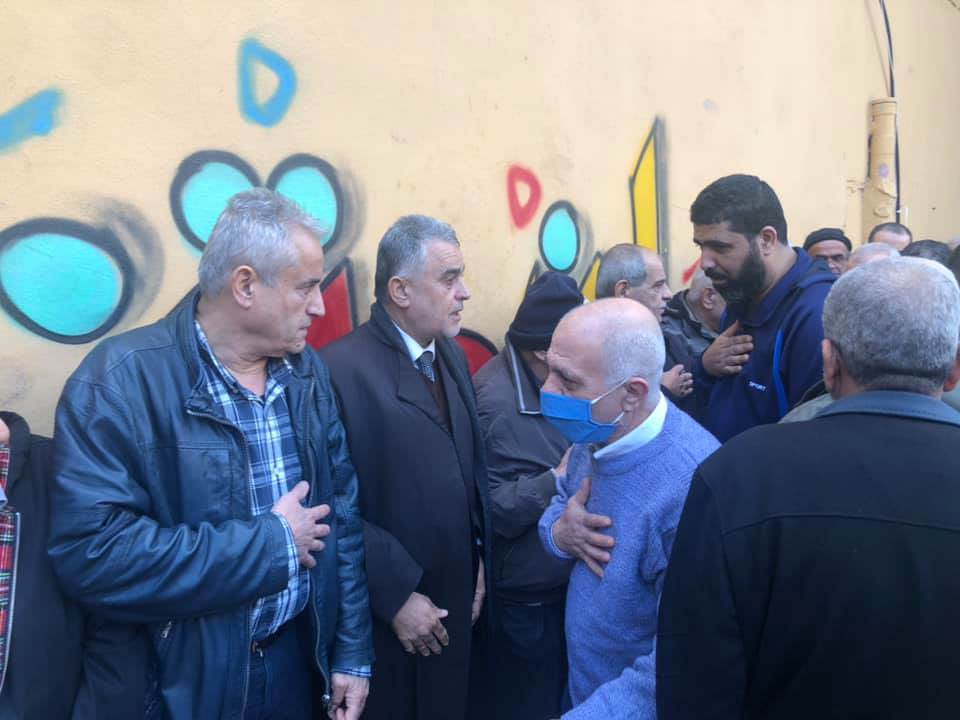 جنازة الحاجة أمال خطار - ام سامر سلمون في مخيم البداوي