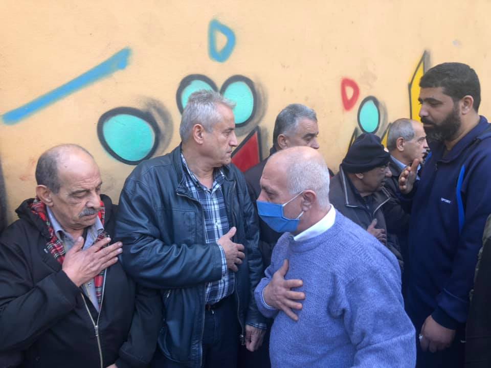 جنازة الحاجة أمال خطار - ام سامر سلمون في مخيم البداوي