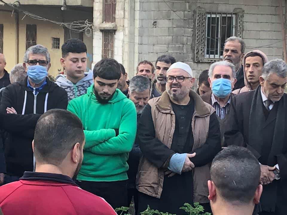 جنازة الحاجة أمال خطار - ام سامر سلمون في مخيم البداوي