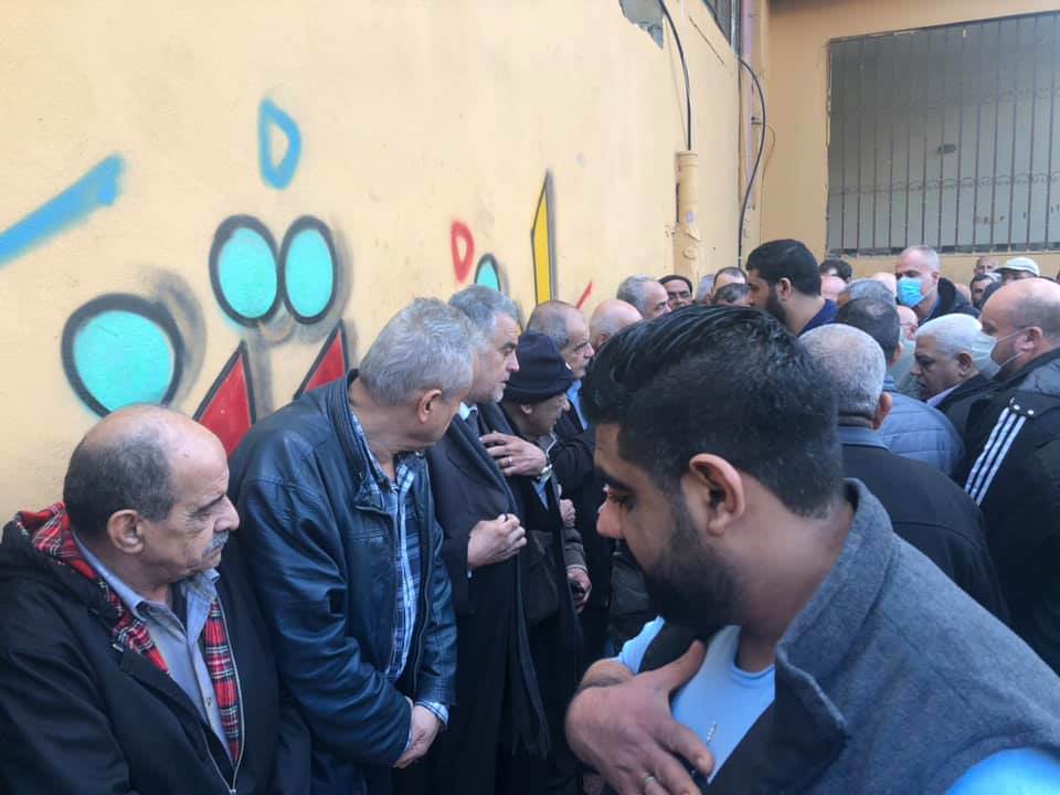 جنازة الحاجة أمال خطار - ام سامر سلمون في مخيم البداوي