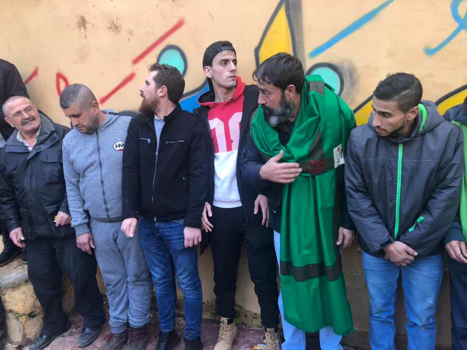 جنازة الحاجة أمال خطار - ام سامر سلمون في مخيم البداوي