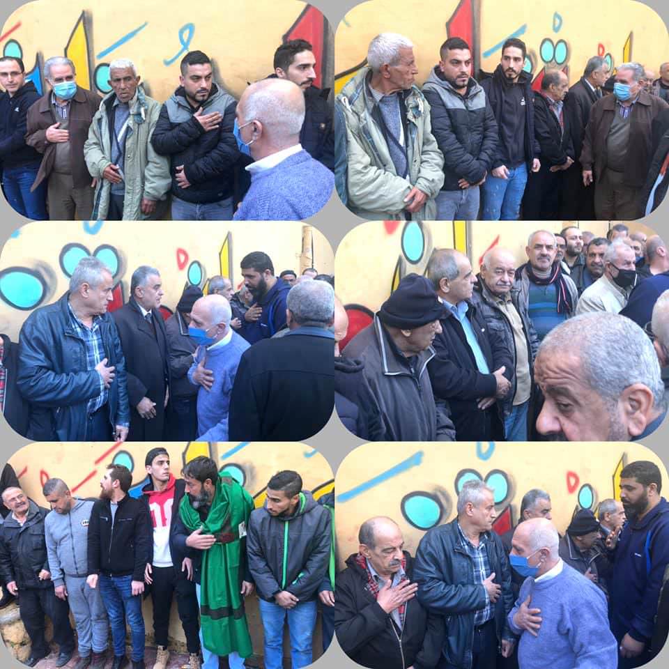 جنازة الحاجة أمال خطار - ام سامر سلمون في مخيم البداوي