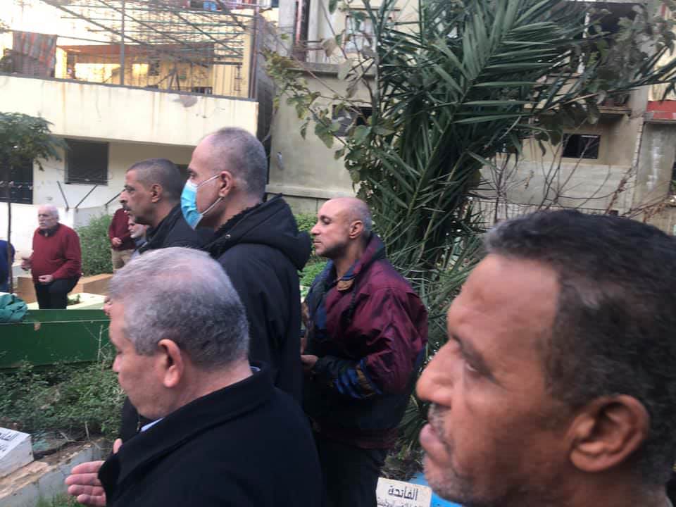 جنازة الحاجة أمال خطار - ام سامر سلمون في مخيم البداوي