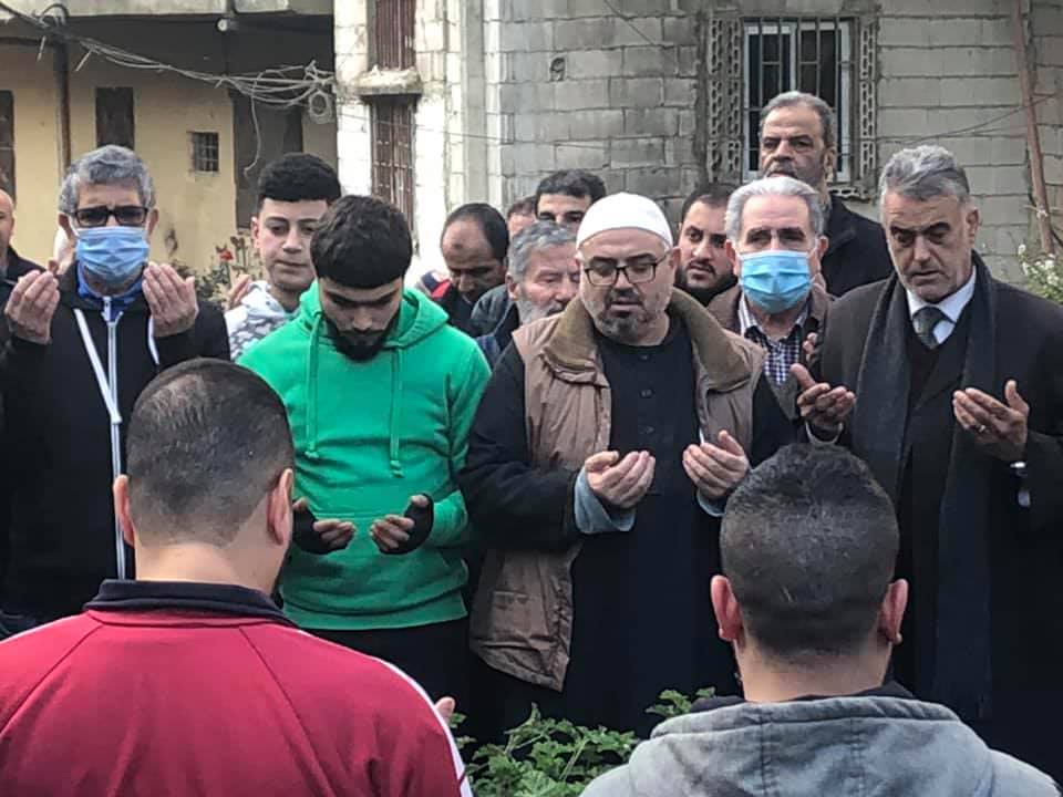 جنازة الحاجة أمال خطار - ام سامر سلمون في مخيم البداوي