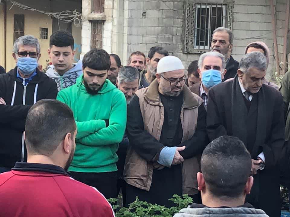 جنازة الحاجة أمال خطار - ام سامر سلمون في مخيم البداوي