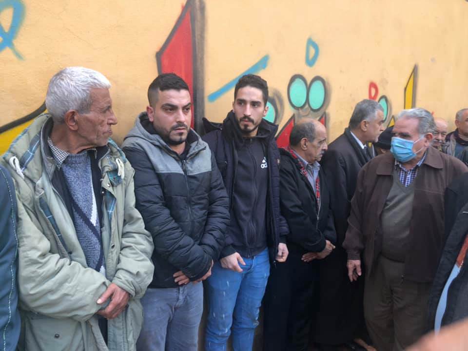 جنازة الحاجة أمال خطار - ام سامر سلمون في مخيم البداوي